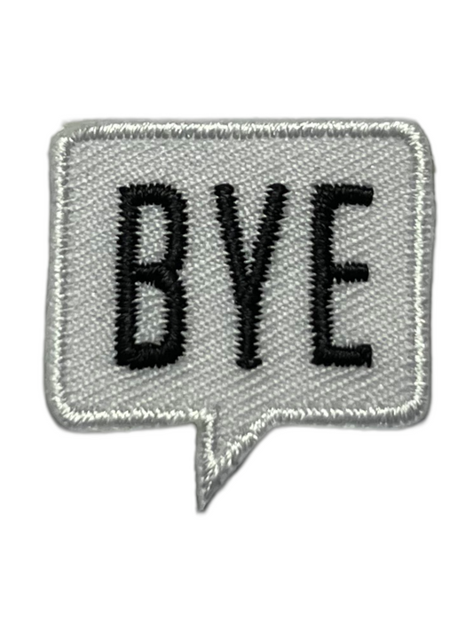 Bye snakkeboble