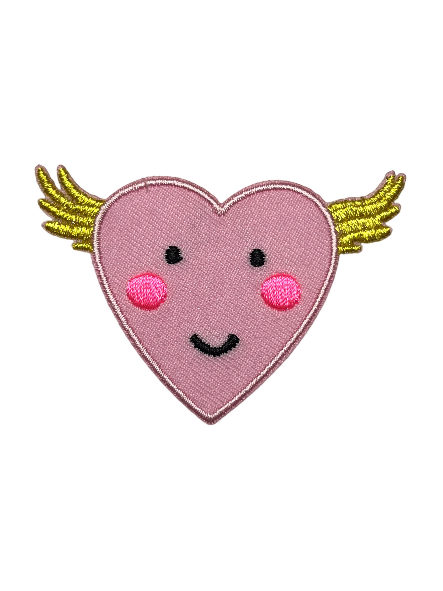 flying pink heart