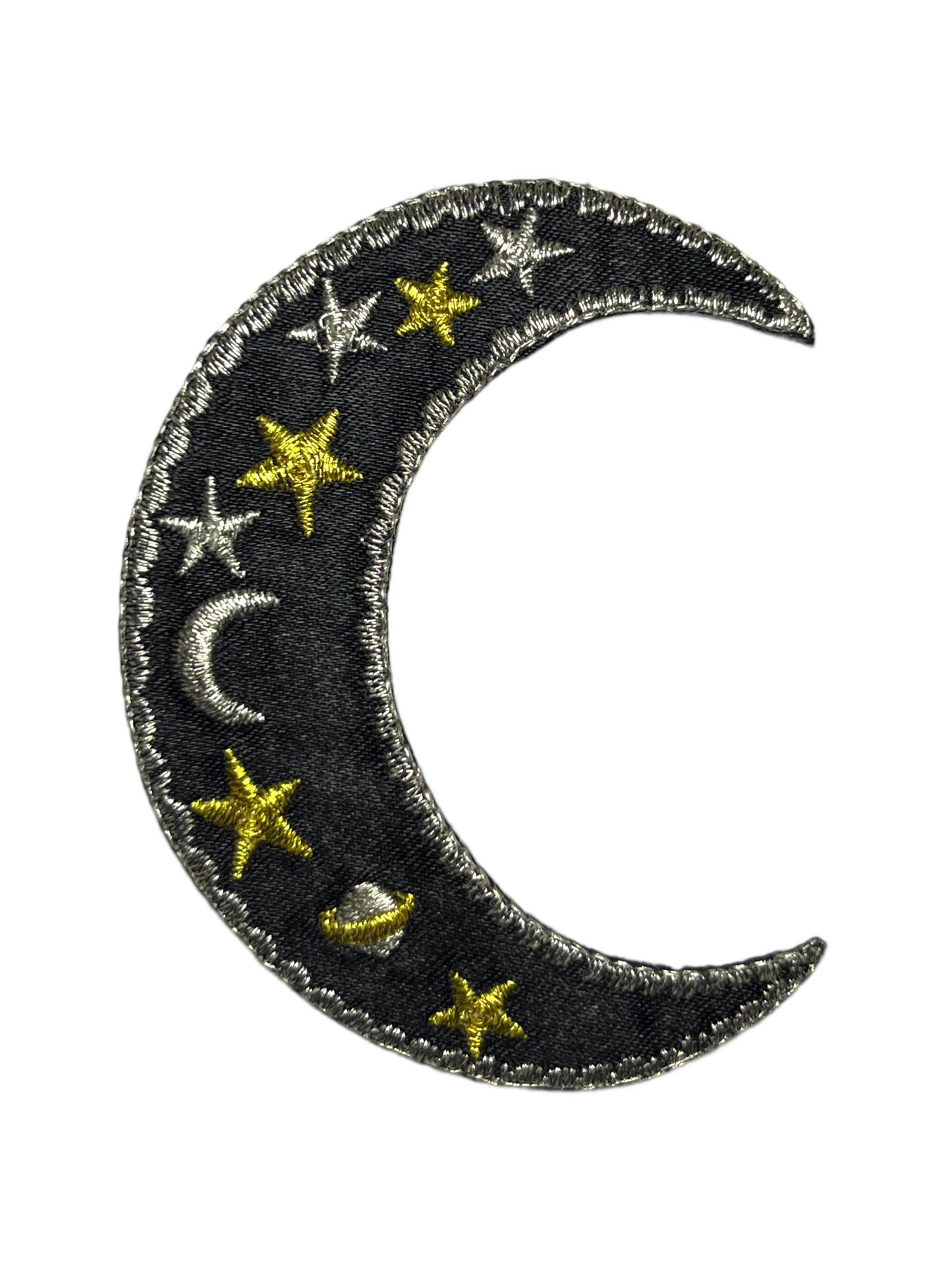 Måne med stjerner