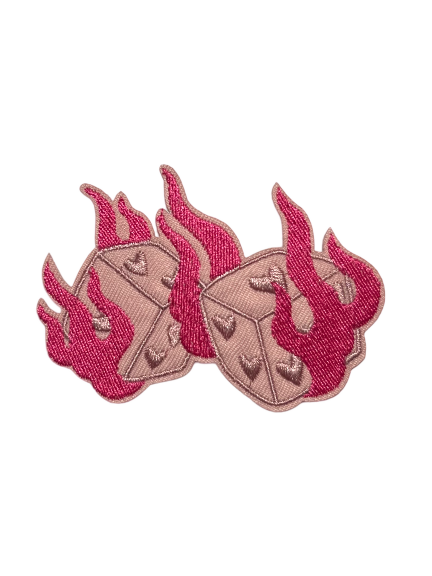 Flamme terninger - rosa